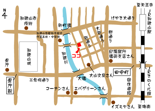 松尾酒店の地図
